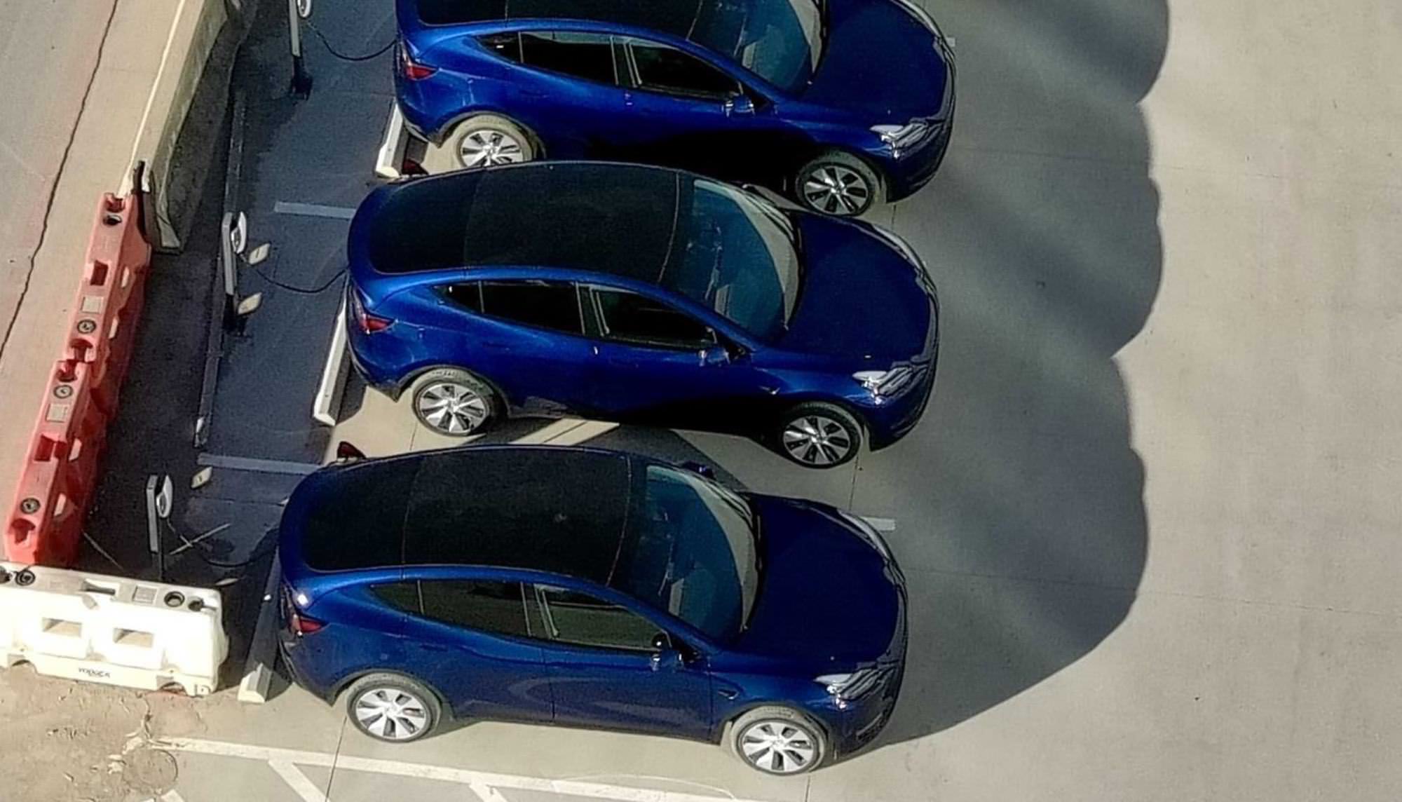 9 new Tesla Model Y cars spotted at new Gigafactory Texas