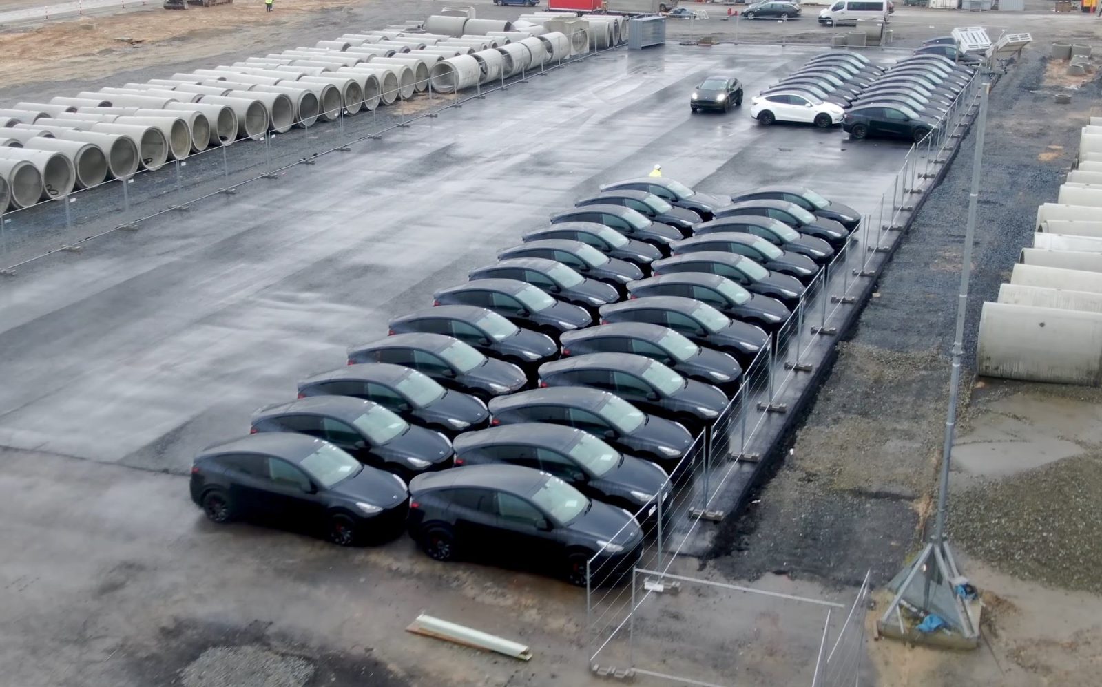 Meanwhile Giga Berlin started to crank out Tesla Model Y vehicles