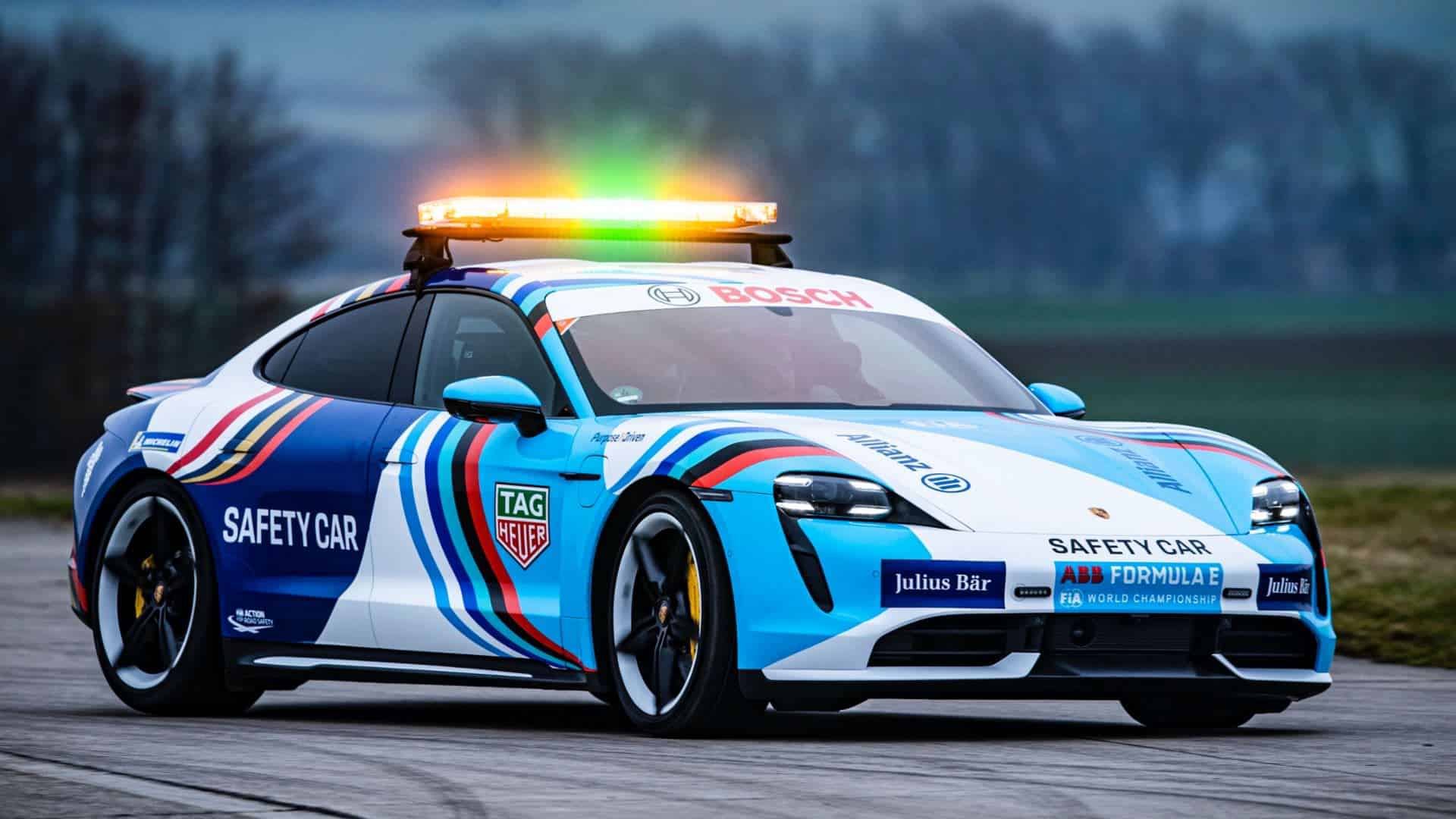 Porsche Taycan will be next season's formula e safety car