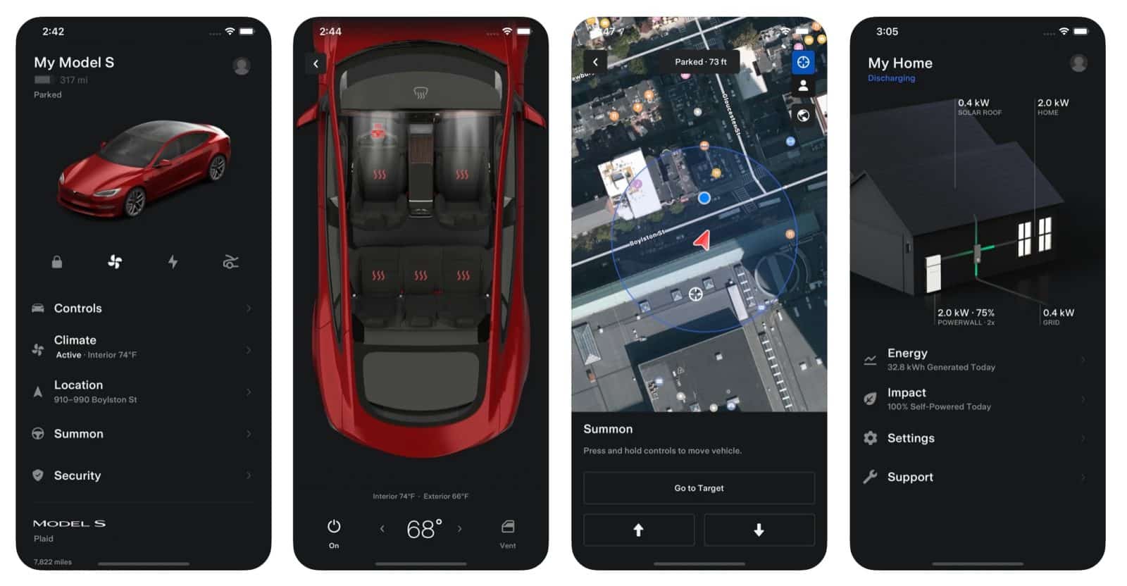 Tesla adds Charge Stats feature in mobile app update - Version 4.5.1