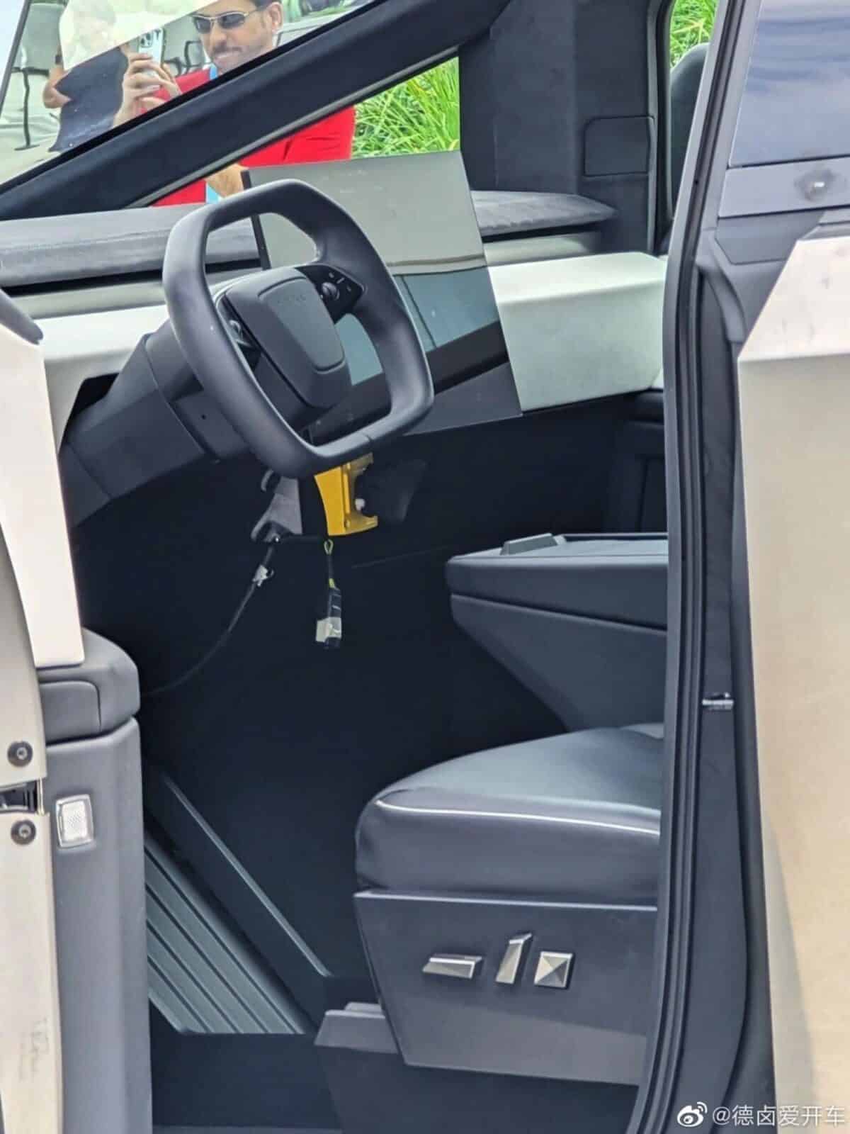 Tesla Cybertruck: Leaked Photos Unveil Minimalistic Interior Design