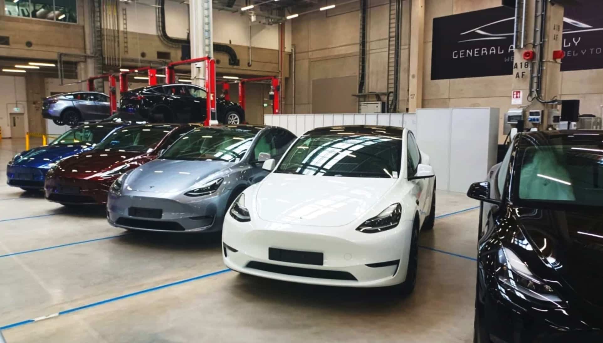 Tesla's Giga Berlin: A Colorful Production Powerhouse