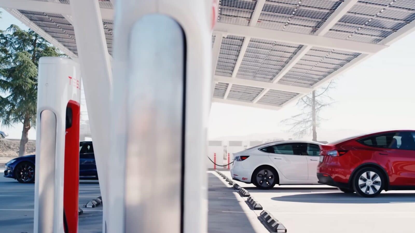 Inside Tesla's High-Tech Supercharger System