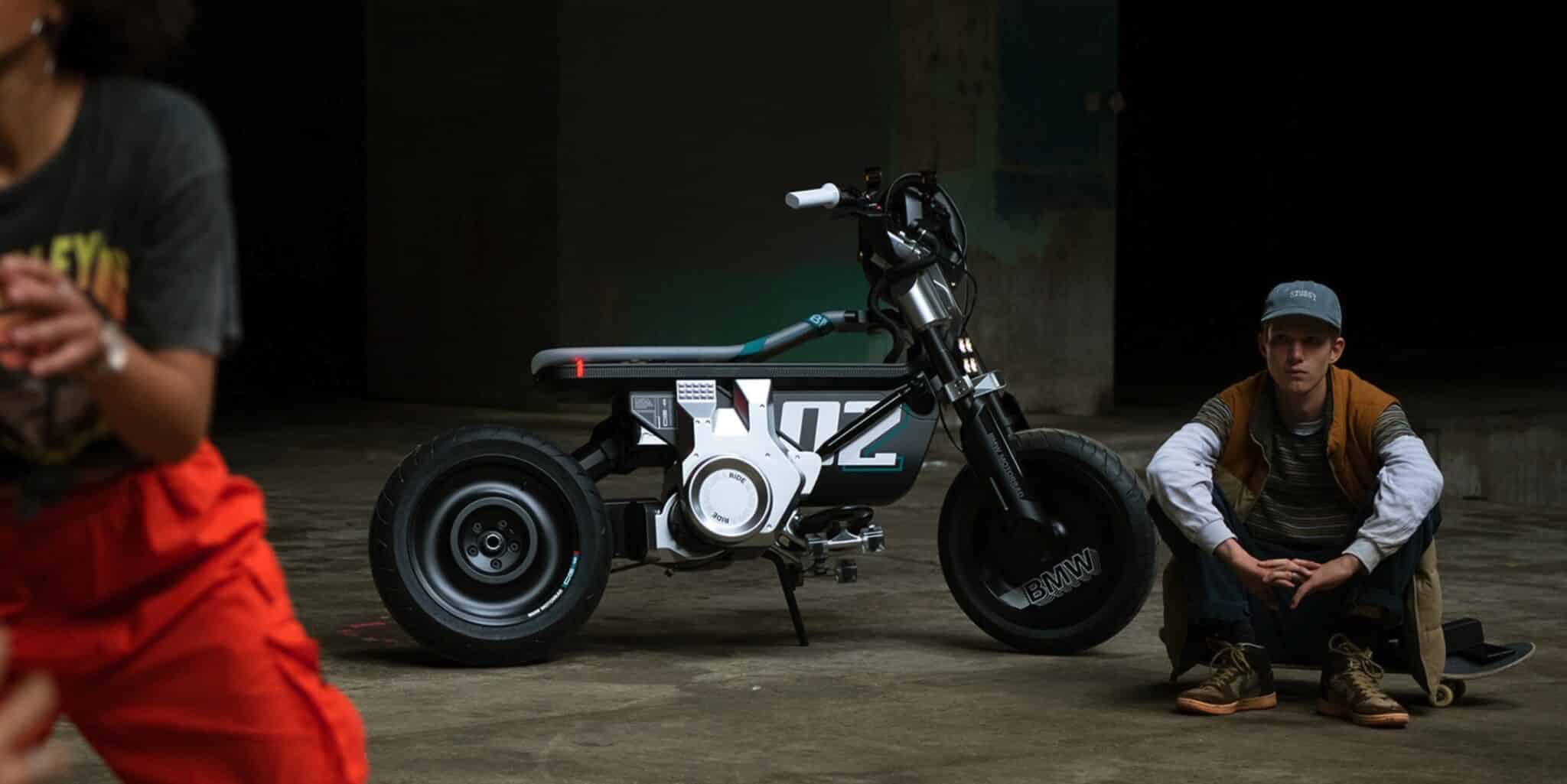 Seize the City with BMW Motorrad's CE 02 Electric Scooter