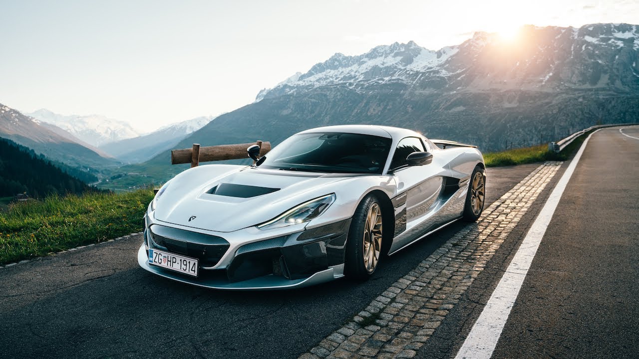 Rimac Hypercar: Powering Through the Swiss Alps