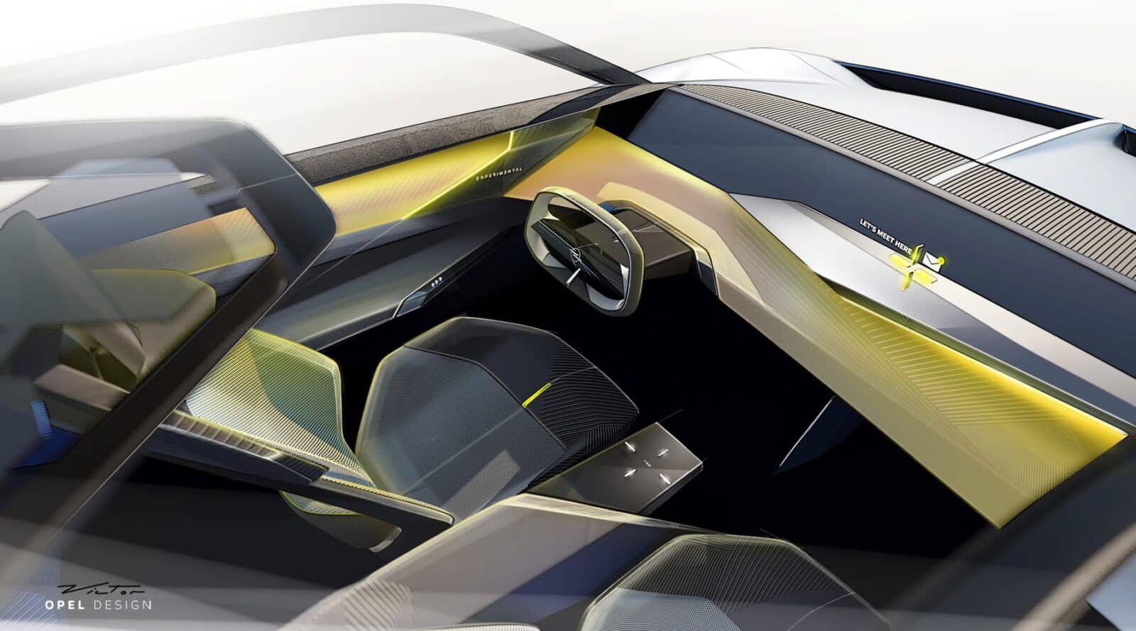 Opel Unveils Futuristic EV Concept with Unique Features