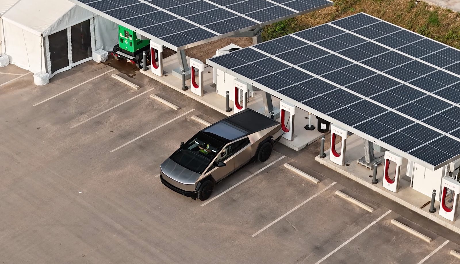 Glimpses of the New Cybertruck: What's Brewing at Gigafactory Texas?