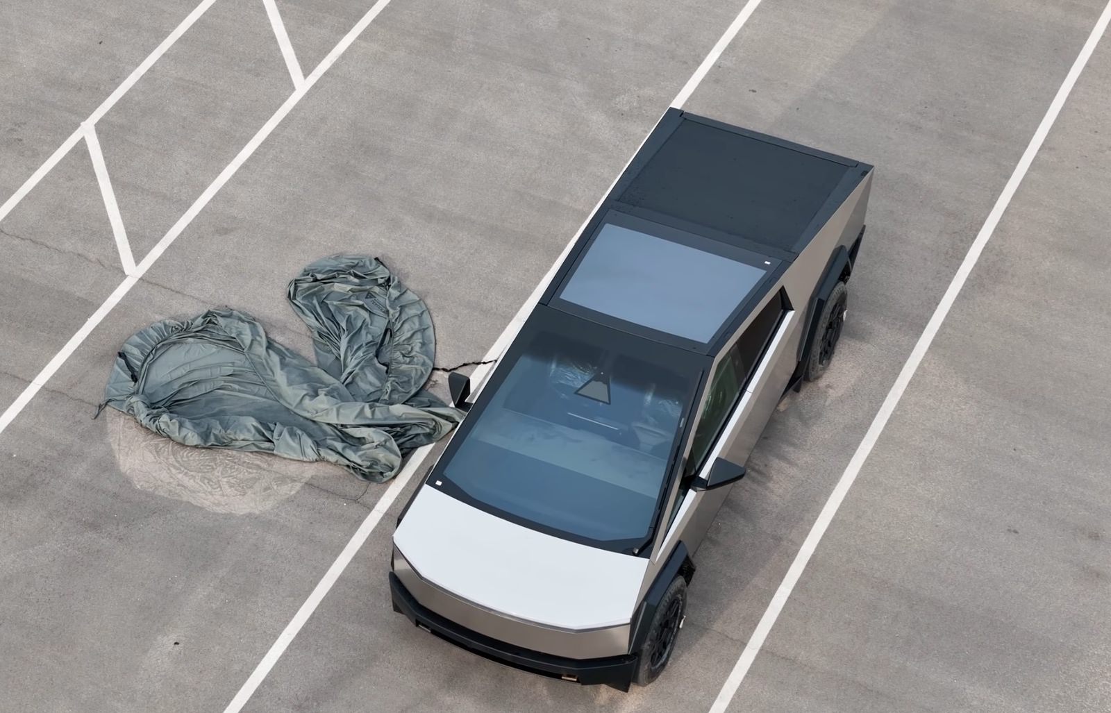 Glimpses of the New Cybertruck: What's Brewing at Gigafactory Texas?