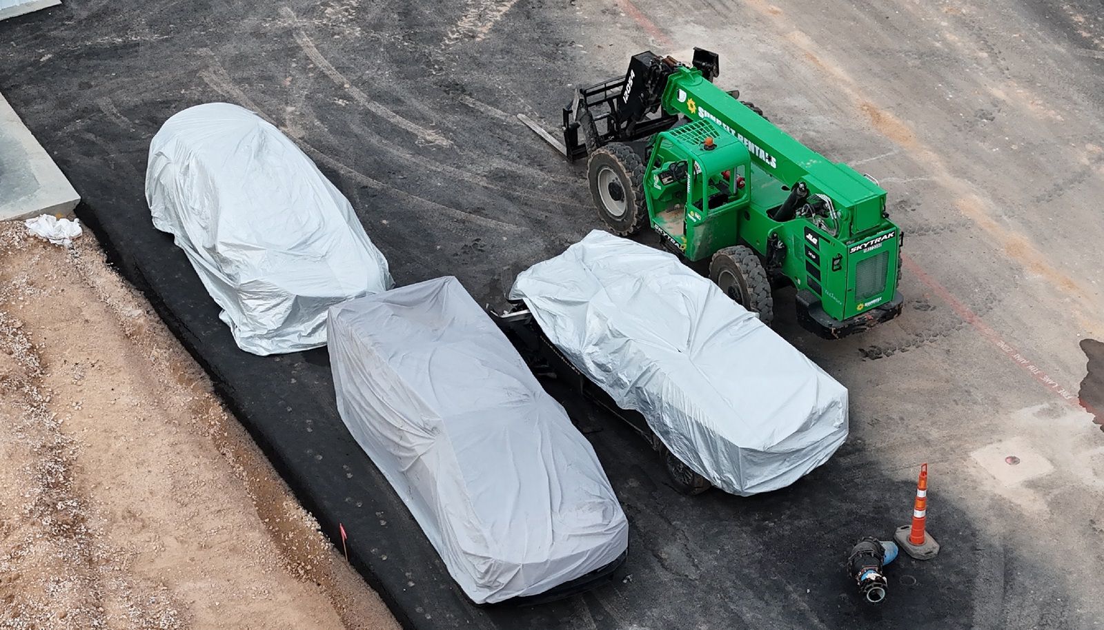 Cybertruck's Crash Secrets Caught on Drone Camera