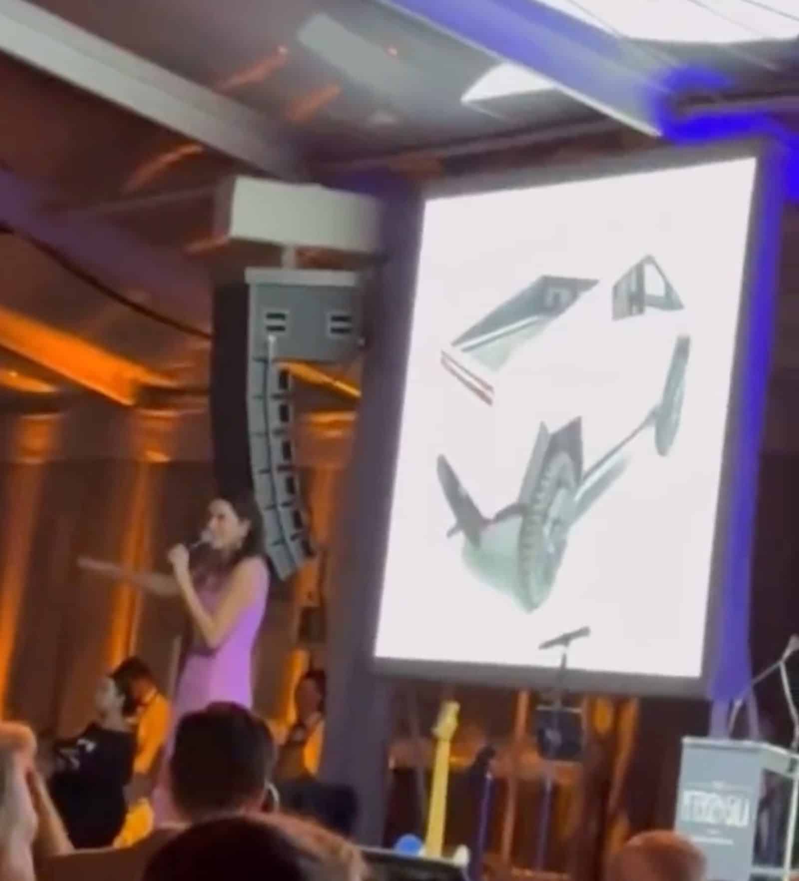 Electrifying Bid! Cybertruck Steals Petersen Gala Spotlight
