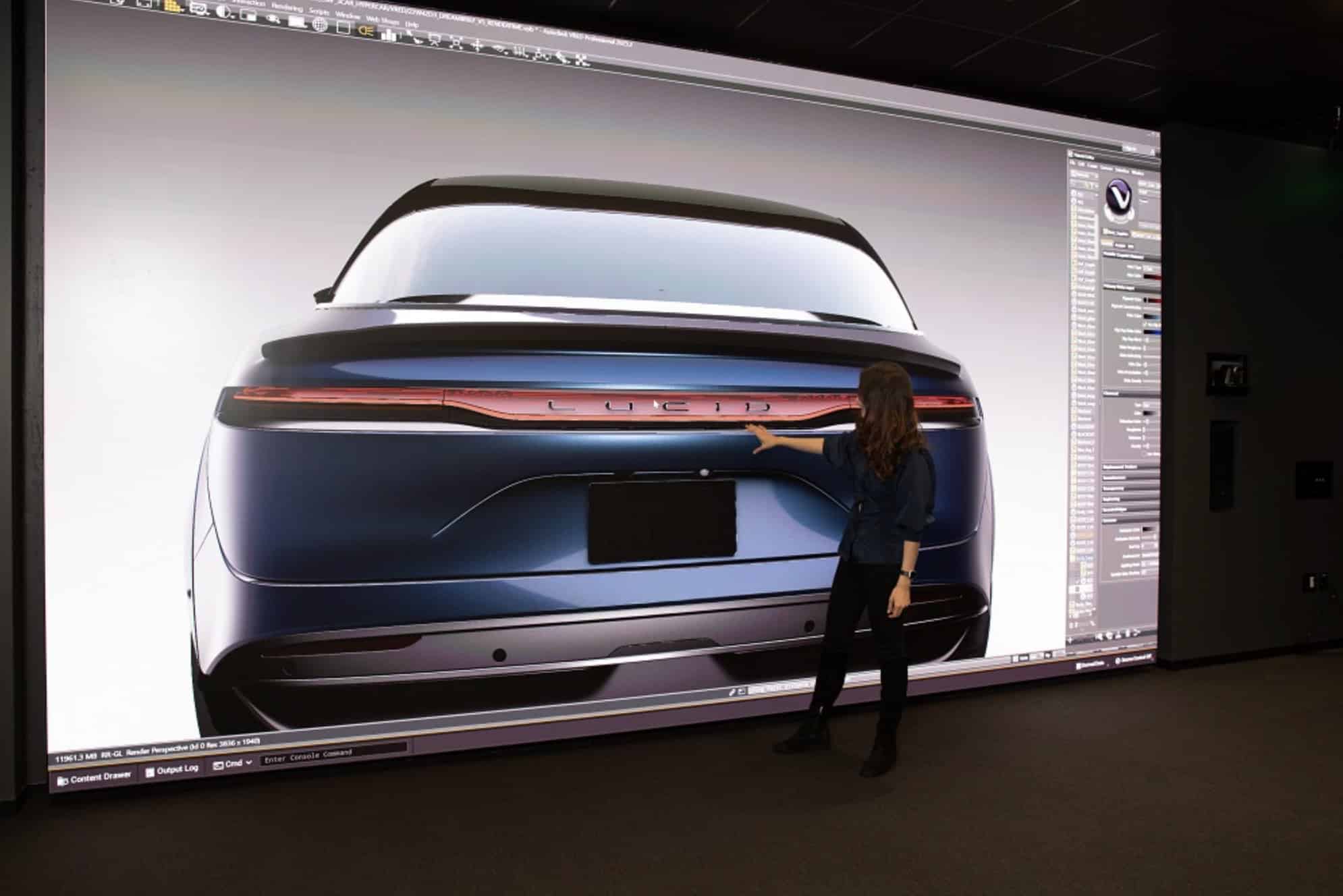 Lucid Motors Embraces Samsung Game-Changing "The Wall" Tech for EV Design.