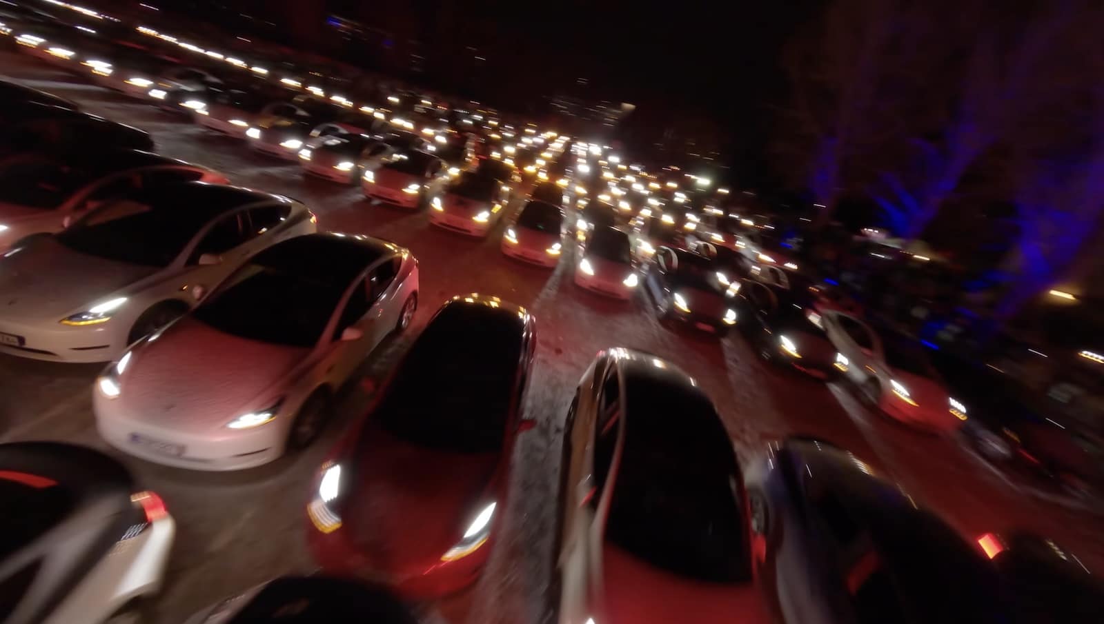 Tesla Light Show Illuminates Espoo with a World Record