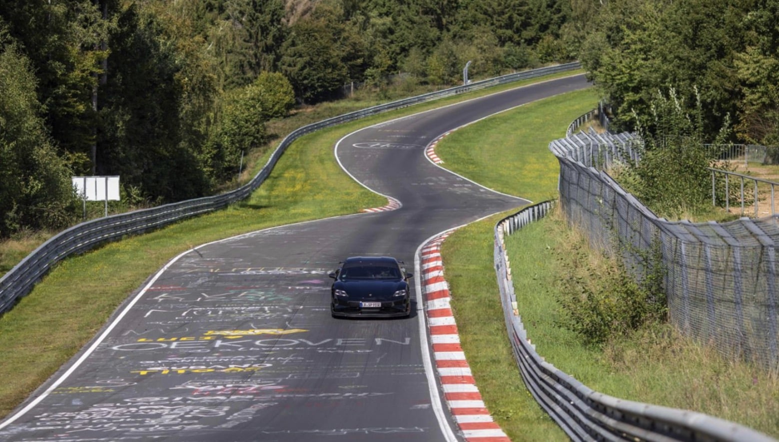 Porsche's Electrifying Feat: Taycan Sets New Nürburgring Record