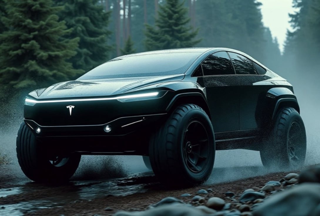 Super Sleek AI-Designed Cybertruck 2.0