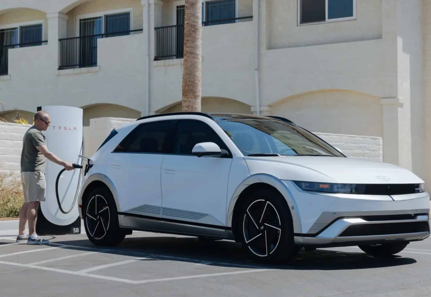 Hyundai Ioniq 5 Gets NACS Port and Bigger Battery for 2025