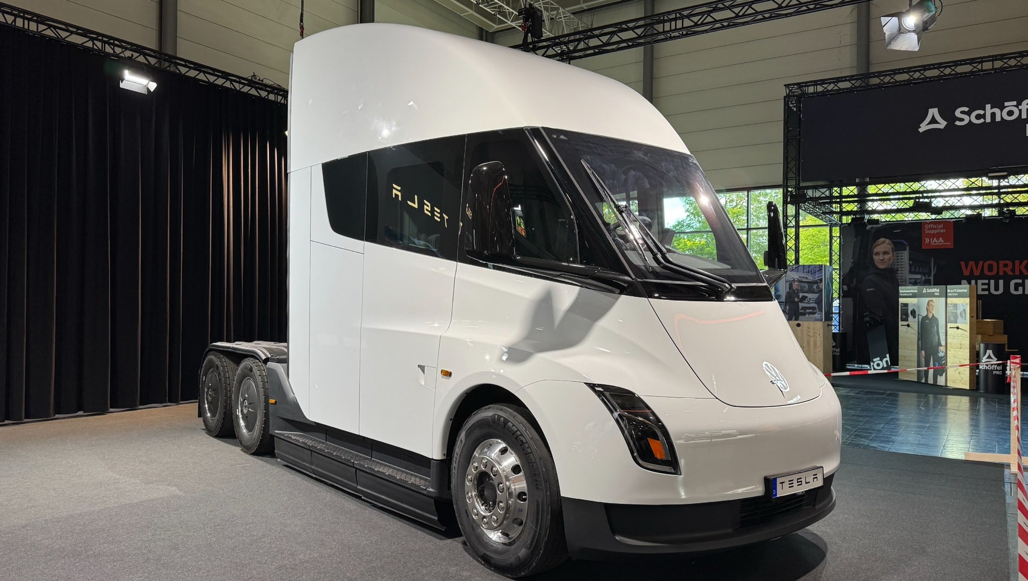 Tesla Semi Makes Its European Debut at IAA Hannover