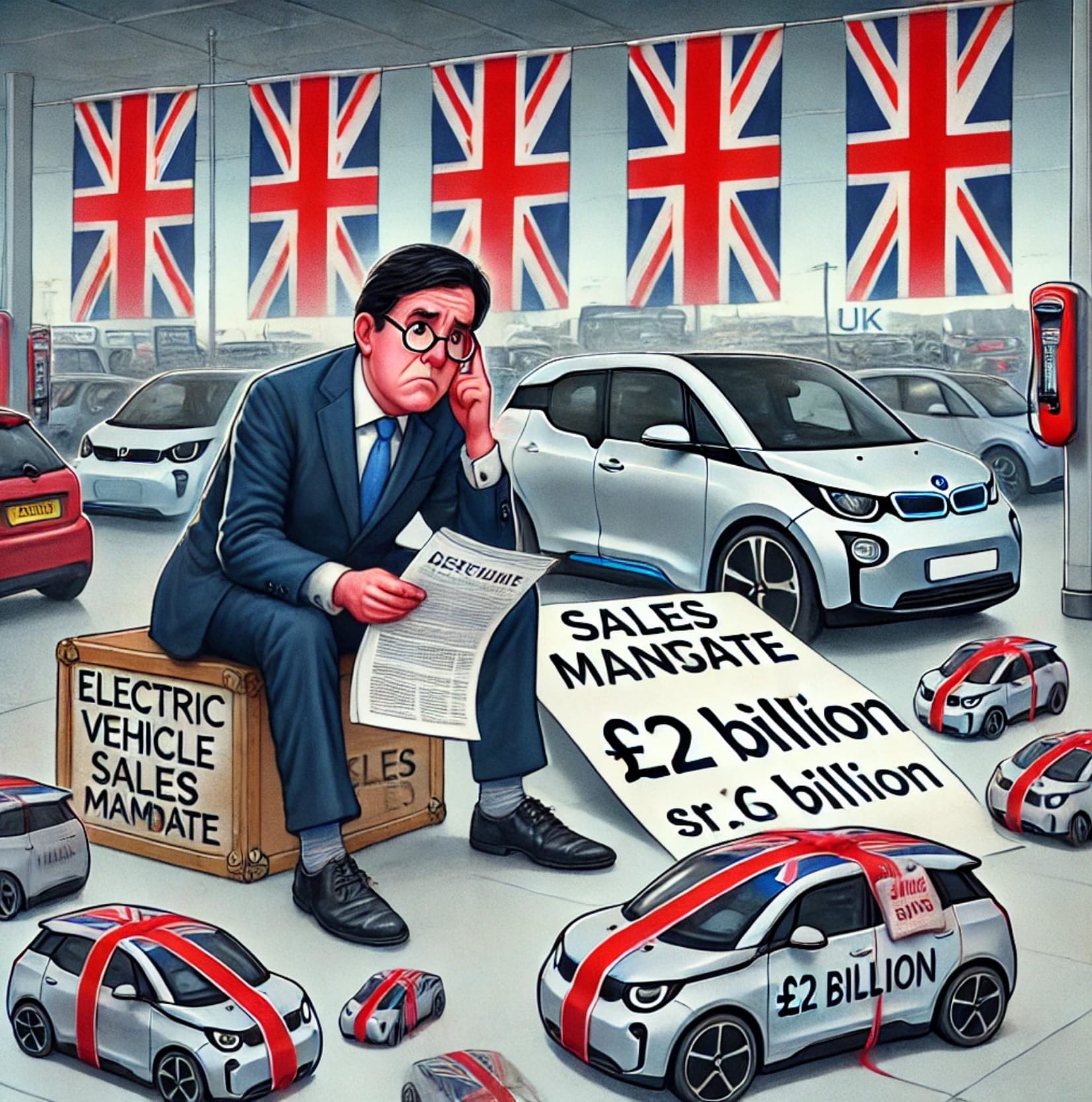 UK Carmakers Offer $2.6 Billion in EV Discounts, Still Miss Sales Targets