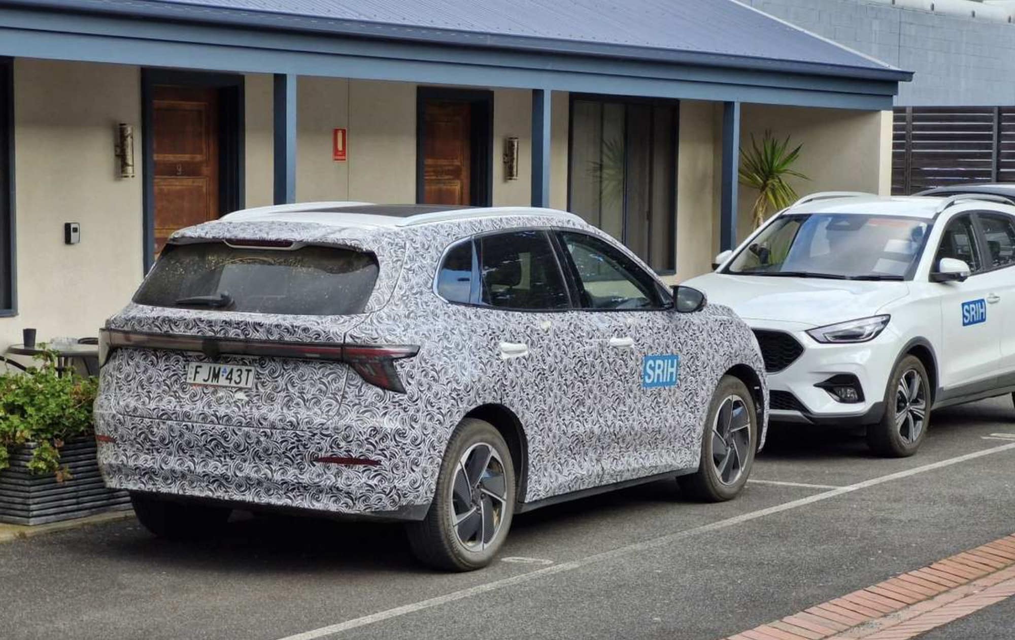 MG's Mystery SUV: Camouflaged EV Spotted in Australian Wild