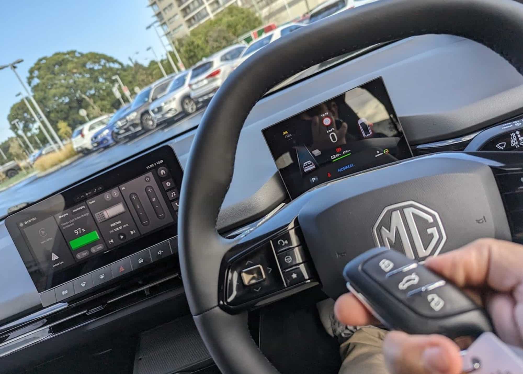 MG's Mystery SUV: Camouflaged EV Spotted in Australian Wild