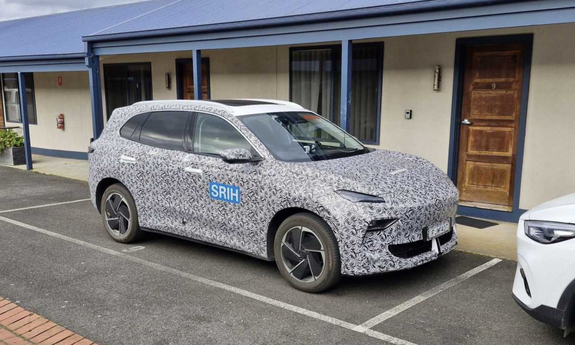 MG's Mystery SUV: Camouflaged EV Spotted in Australian Wild