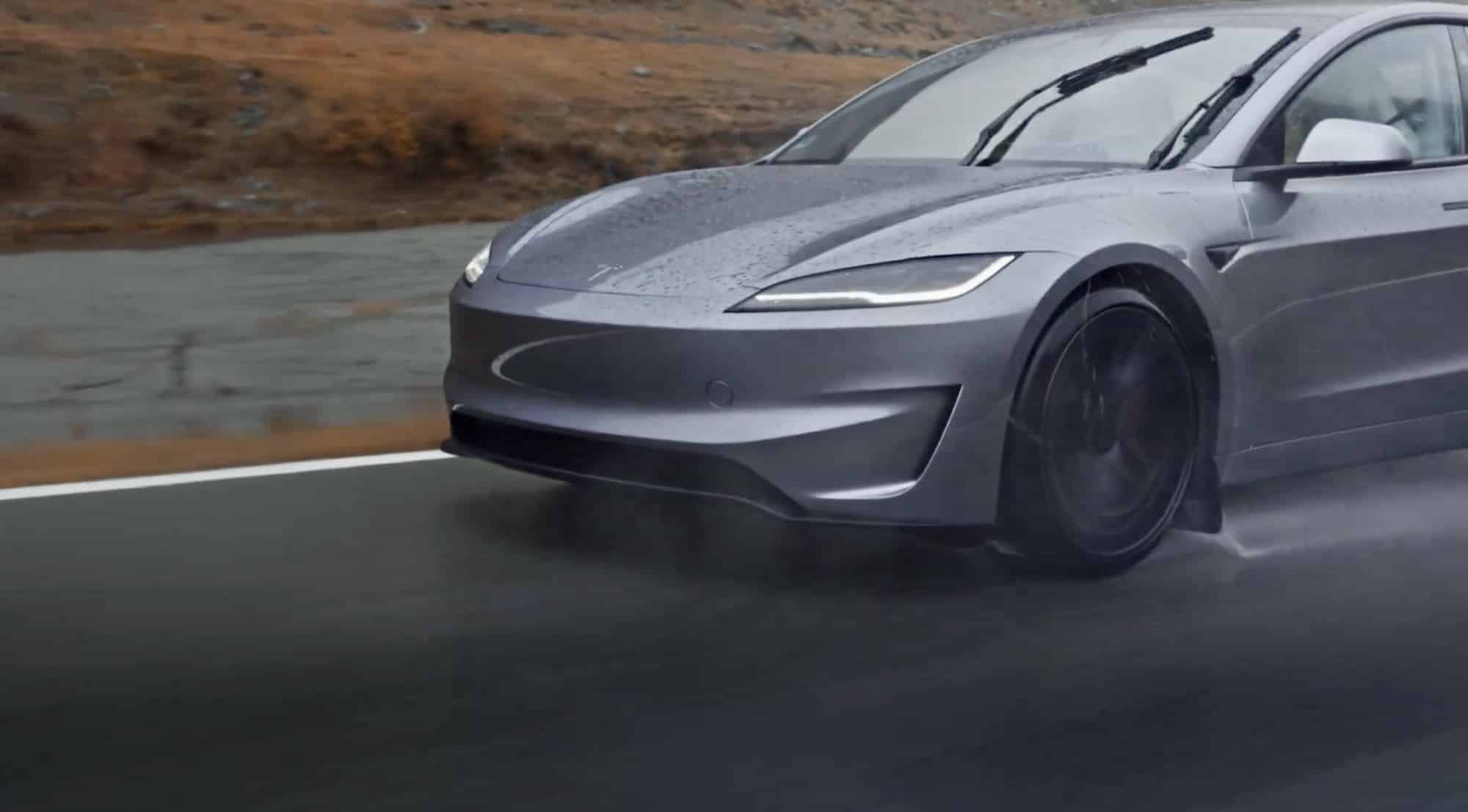 Tesla's Reengineered Model 3 Shows Off Its Whisper-Quiet Cabin