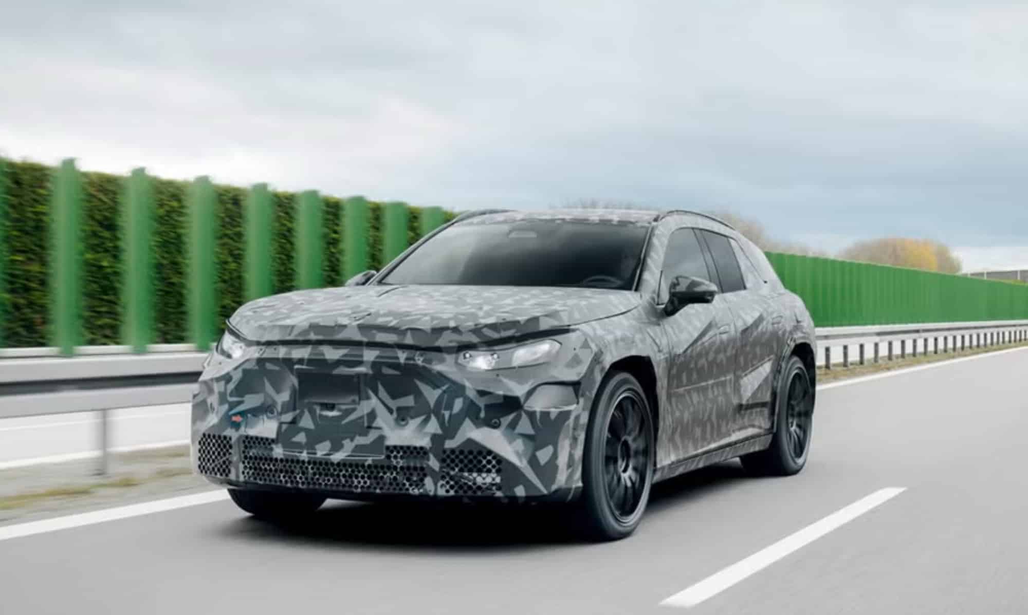 Mercedes-AMG Reveals First Look at Dedicated Electric Performance SUV