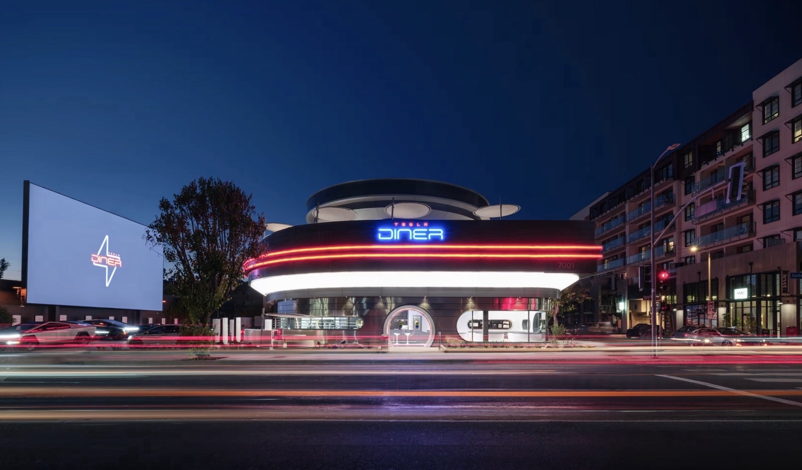 Tesla Diner Hits 80,000 Burgers, Proving Supercharger-As-Destination Actually Works