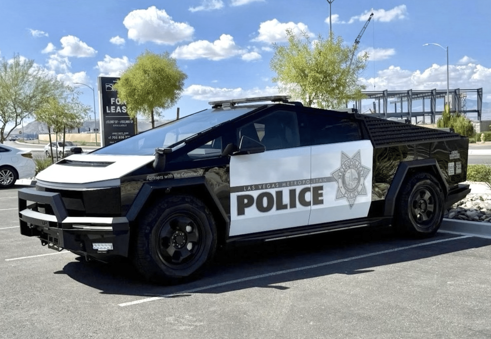 Las Vegas Police Cybertruck Donor Revealed: VC Billionaire's $18 Million Tech Shopping Spree
