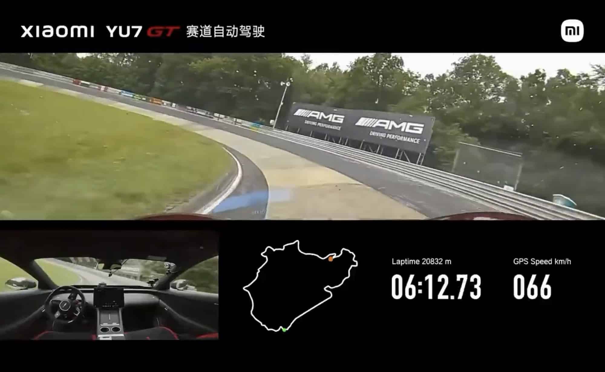 Xiaomi YU7 GT Laps Nürburgring With Nobody Driving, Posting First Autonomous Record