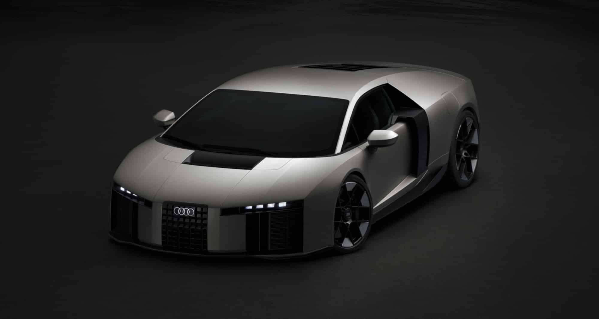 Audi Buries Its 2026 EV-Only Pledge Under a $700,000 V8 Supercar Called the Nuvolari
