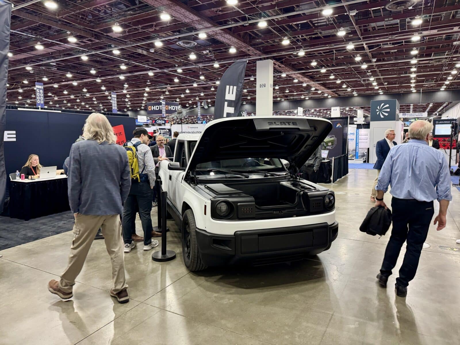 Slate Truck Ships With No Modem, Making Driver Tracking Physically Impossible